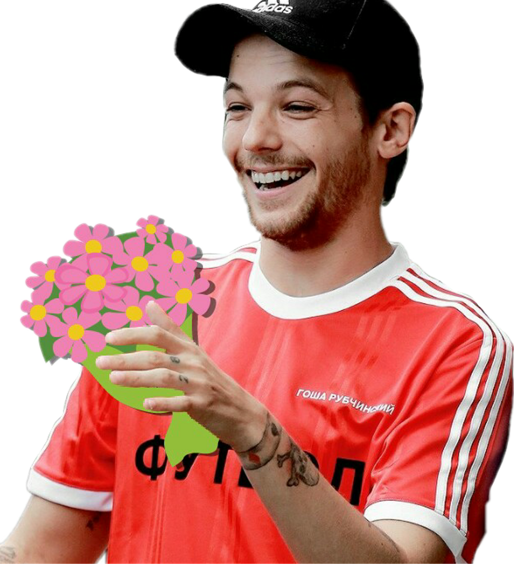 Louistomlinson Louis Tomlinson Edit Flores Onedirection - Soccer Player (1024x1123), Png Download