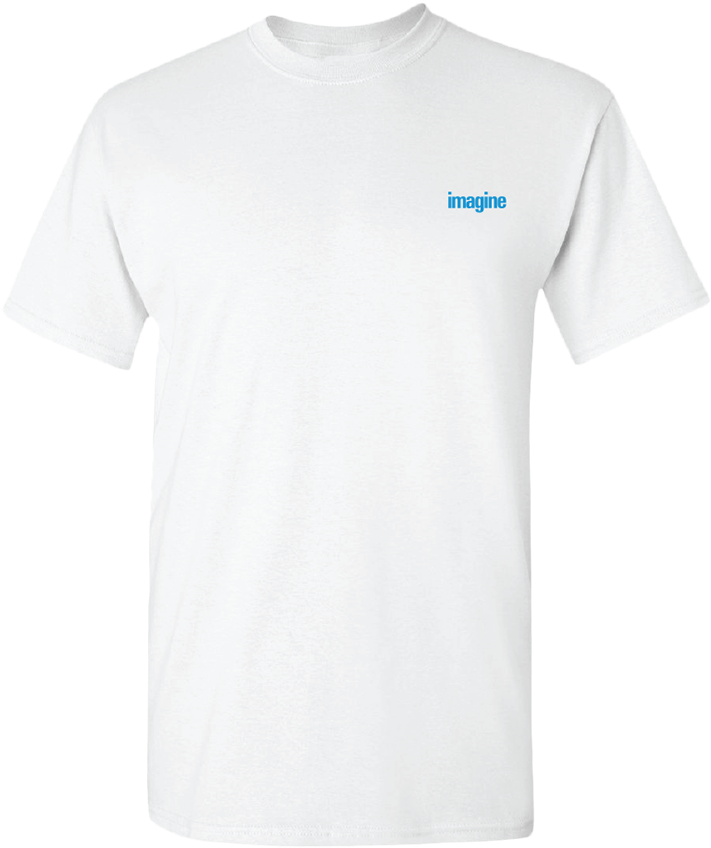 White Heavy Cotton Gildan Shirt (1000x1000), Png Download