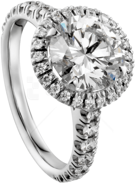 Free Png Download Ring With White Diamond Clipart Png - Ring (480x640), Png Download