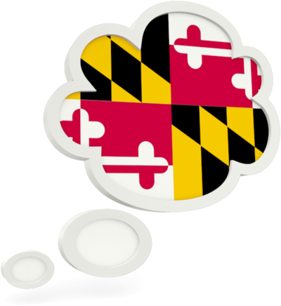 Illustration Of Flag Of<br /> Maryland - Maryland State Flag (640x480), Png Download