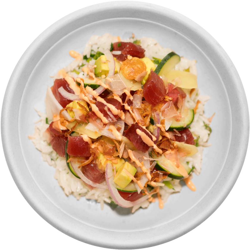 Ahi Tuna Poke Junke (1000x1000), Png Download