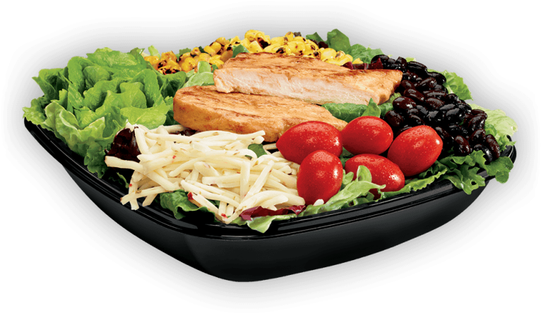 Chicken Salad Png - Grilled Chicken Salad Jack In The Box (768x670), Png Download