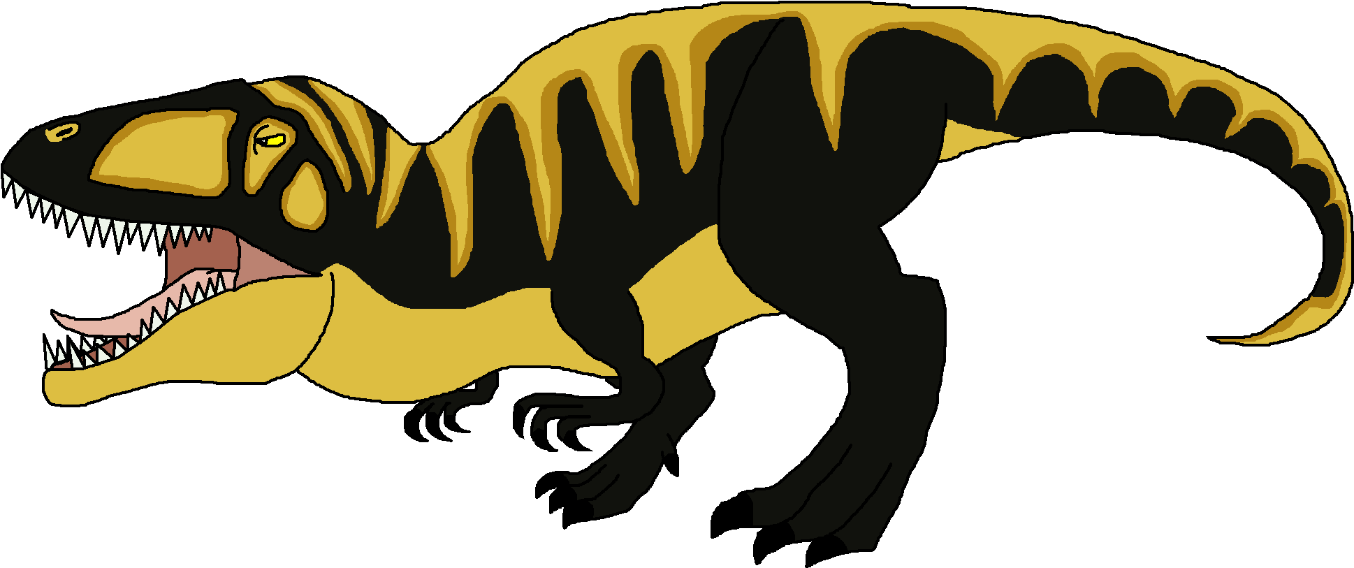 Png Black And White Library Dinosaurs Clipart 5 Dinosaur - Combat Of Giants Dinosaurs Apatosaurus (1965x827), Png Download