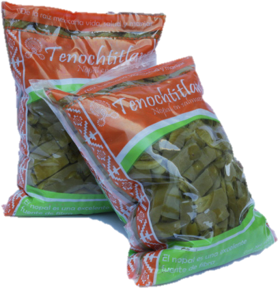 Nopal En Salmuera - Nopal Mexica (688x480), Png Download