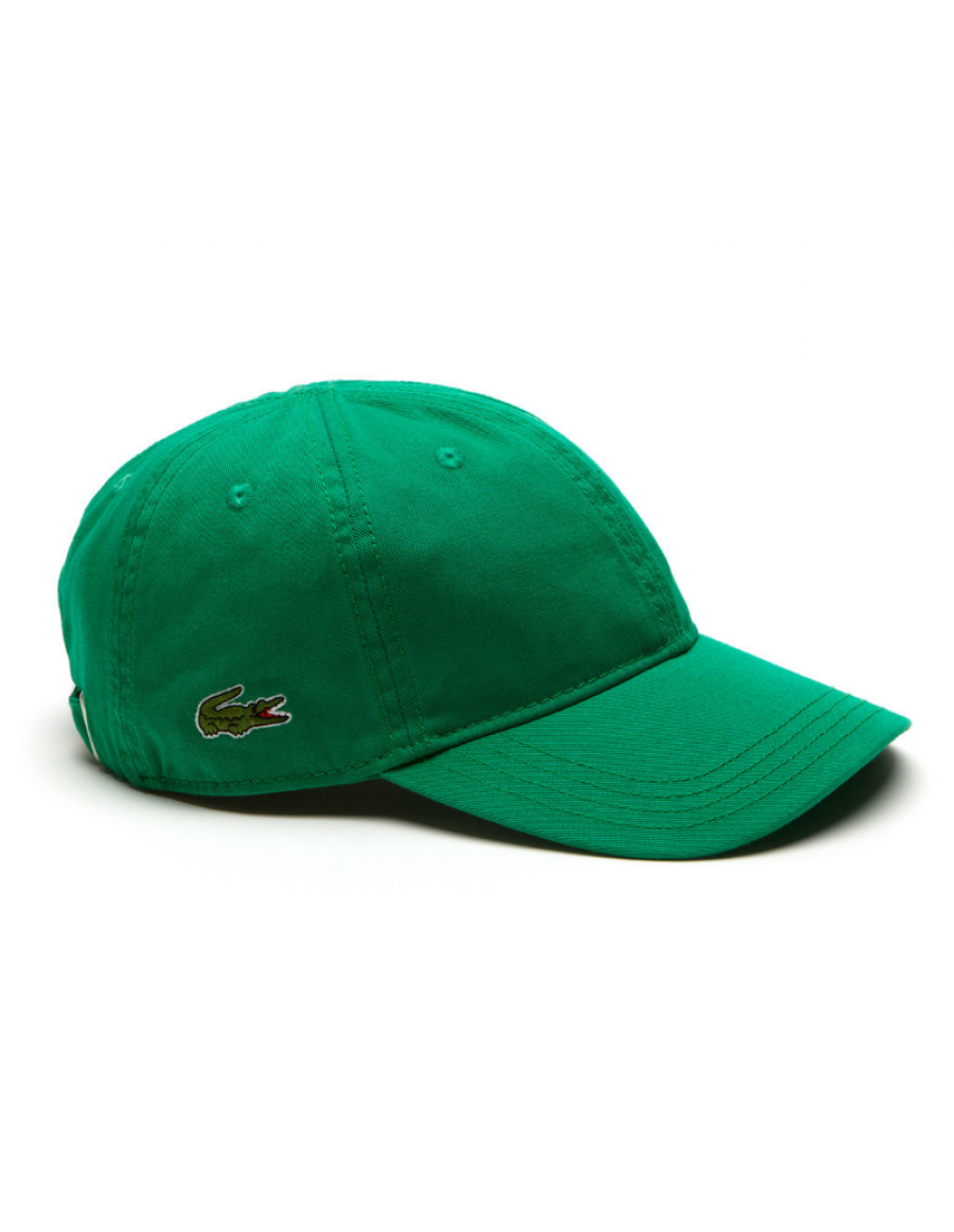 Lacoste Hat - Gabardine Cap - Yucca Green - Baseball Cap (900x1163), Png Download