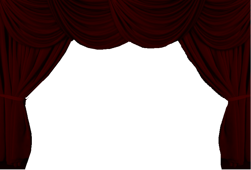 Theatre Curtains - Window Valance (820x555), Png Download