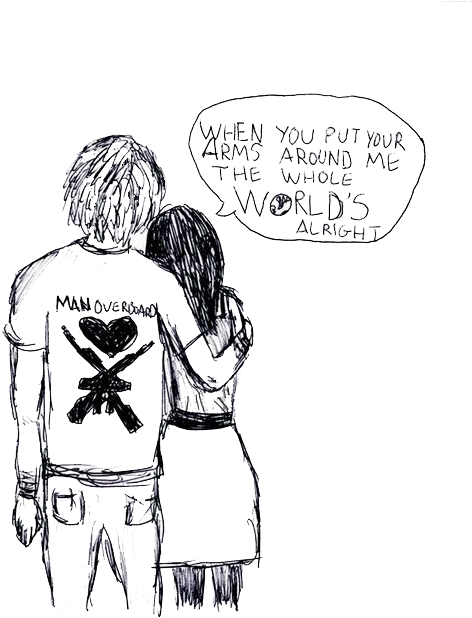 Lyrics Transparent Pop Punk (500x647), Png Download
