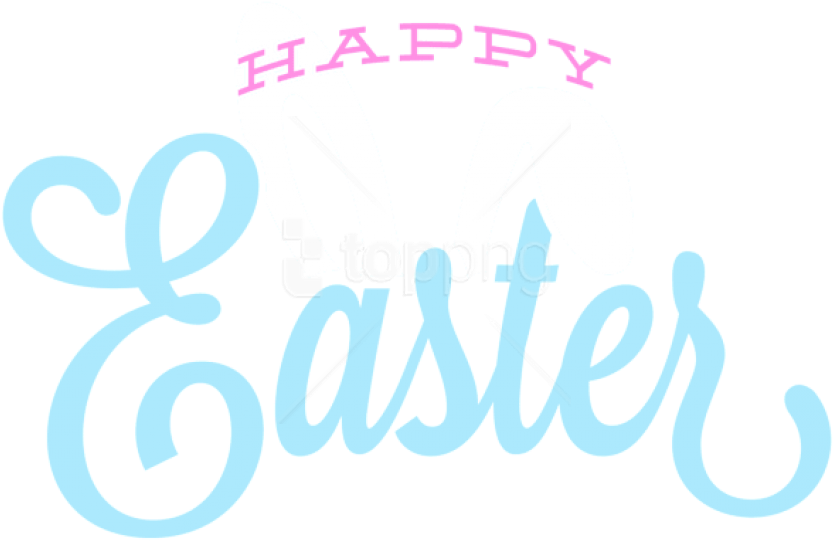 Free Png Download Happy Easter Png Images Background - Gold Lettering (850x549), Png Download