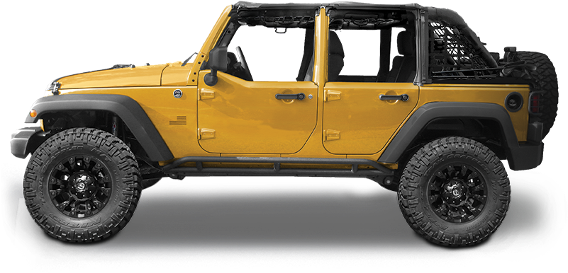 Mopar Factory Steel Half Doors For 07-18 Jeep Wrangler - Jeep Wrangler Half Doors (800x600), Png Download