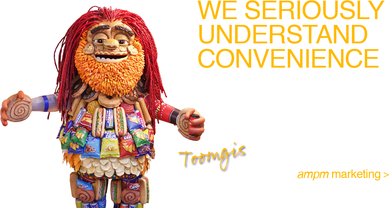 Ampm Marketing - Am Pm Snack Monster (1340x770), Png Download