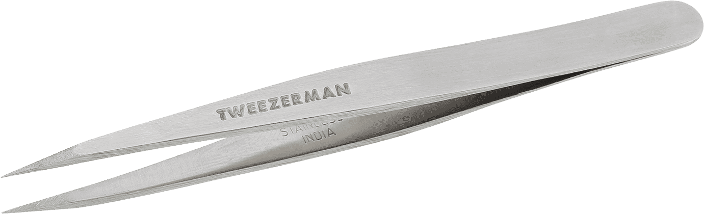 1240 Llt Front - Pointed Tweezers (1500x568), Png Download