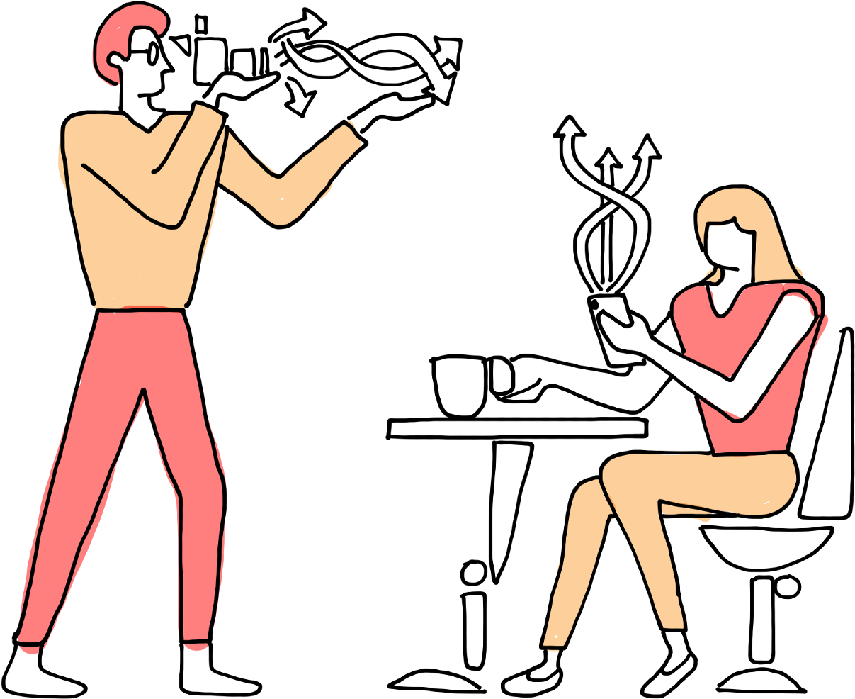 Textile Threads Whitepaper Just Kidding A Deeper Look - Cartoon (1600x1131), Png Download