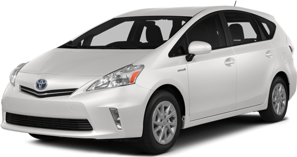 2015 Toyota Prius V - Mitsubishi Lancer 2013 Hatchback (640x480), Png Download
