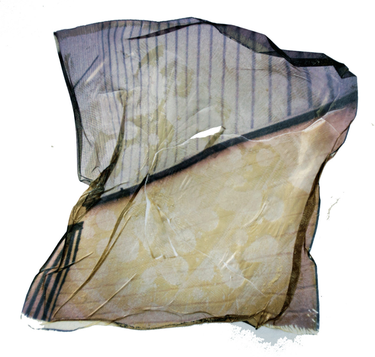 “emulsion Lift With Impossible Sx-70 Film ” - Drawing (1280x1199), Png Download