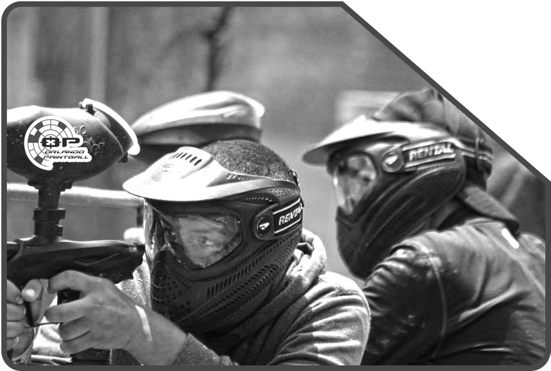Orlando Paintball Pballers Bw - Paintball (800x533), Png Download