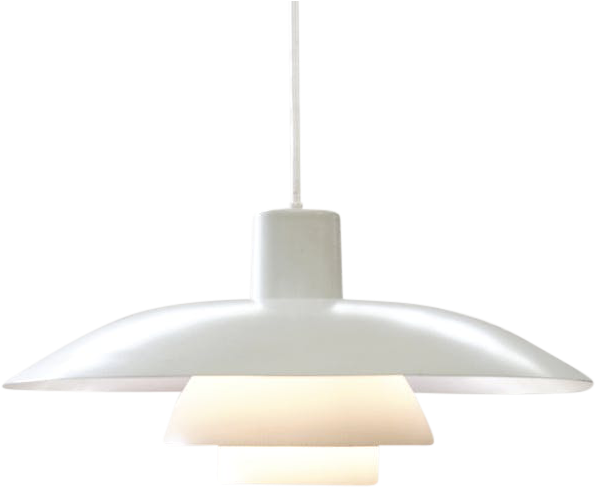 Vintage Hanging Lamp By Poul Henningsen For Louis Poulsen - Louis Poulsen Ph 4 3 Pendant (660x660), Png Download
