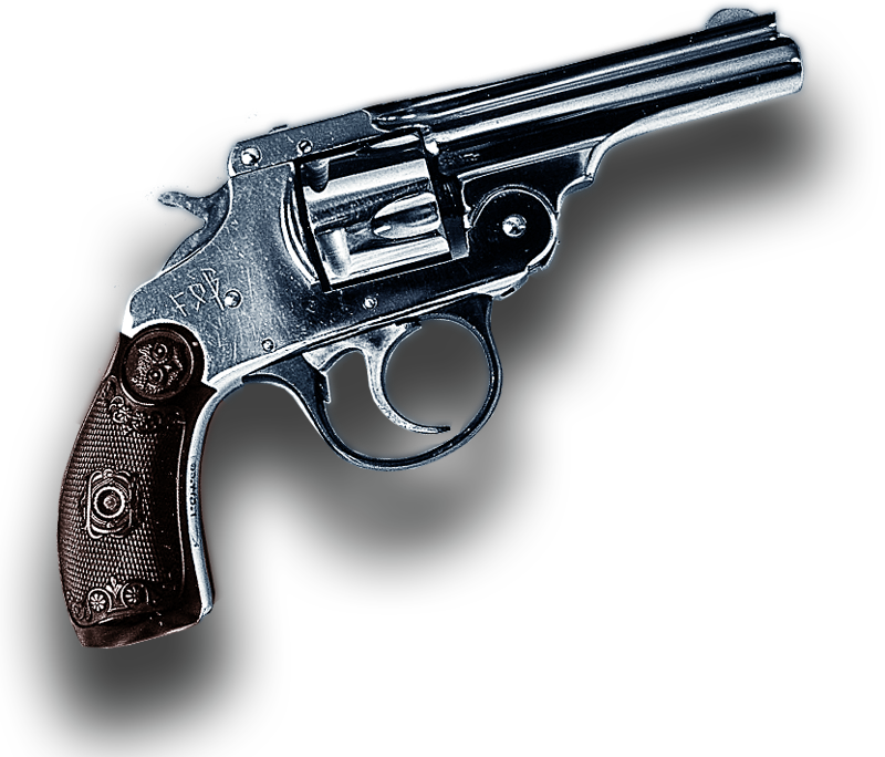 Iver Johnson Pistol - Leon Czolgosz Gun (800x684), Png Download