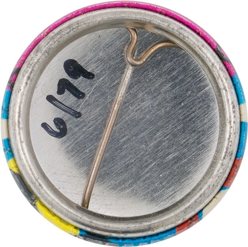 Abstract With Pink Blue And White Button Back Art Button - Circle (1000x955), Png Download