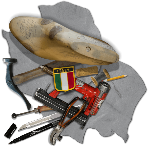 All Custom Shoes Are Handmade By Master Italian Craftsman - Metalworking Hand Tool (623x617), Png Download