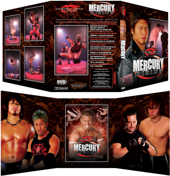 Shop - Dragon Gate Usa Mercury Rising (589x600), Png Download
