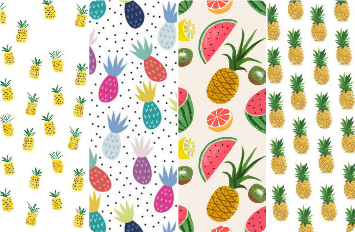 Fondos De Pantalla Chulos Para El M - Pine Apple Iphone Backgrounds (1200x788), Png Download