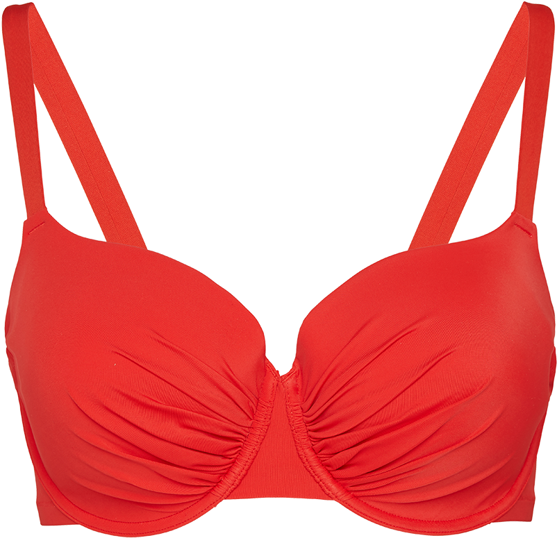 Amaze Balconette Bikini Bra Red - Brassiere (888x888), Png Download