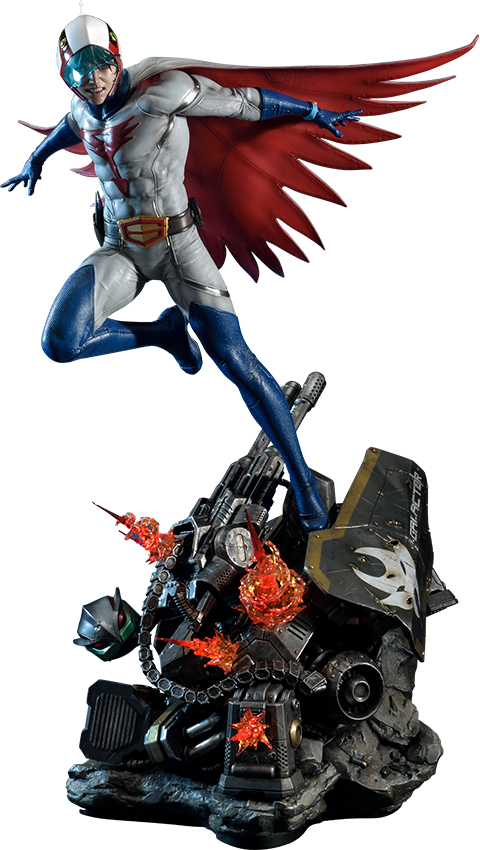 Doctor Who Figurine Collection - Gatchaman Statue (480x850), Png Download