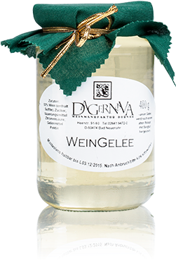 Wine Jelly White - Glass Bottle (1070x1070), Png Download