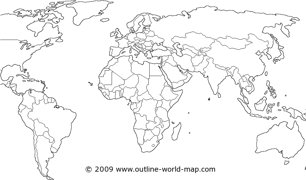 Black White World Map Png Image With Black White World Map