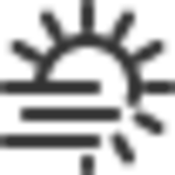 Fog Day Image - Icone Brouillard (600x600), Png Download