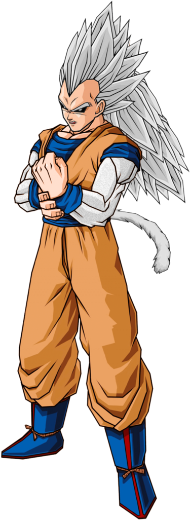 Vegeta Super Sayiajin 20 (traje Goku) - Goku Super Sayajin 35 (774x1032), Png Download