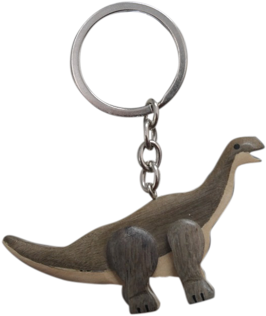 Timber Keyring - Brachiosaurus - Keychain (563x750), Png Download