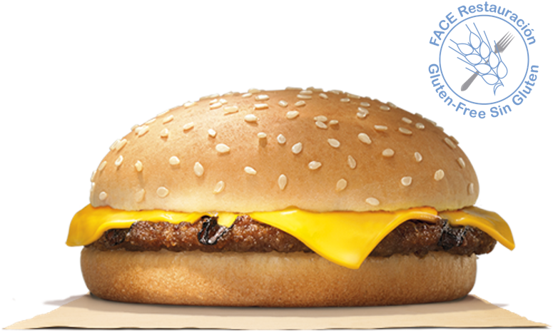 Burger King Hamburguesa Con Queso (782x843), Png Download