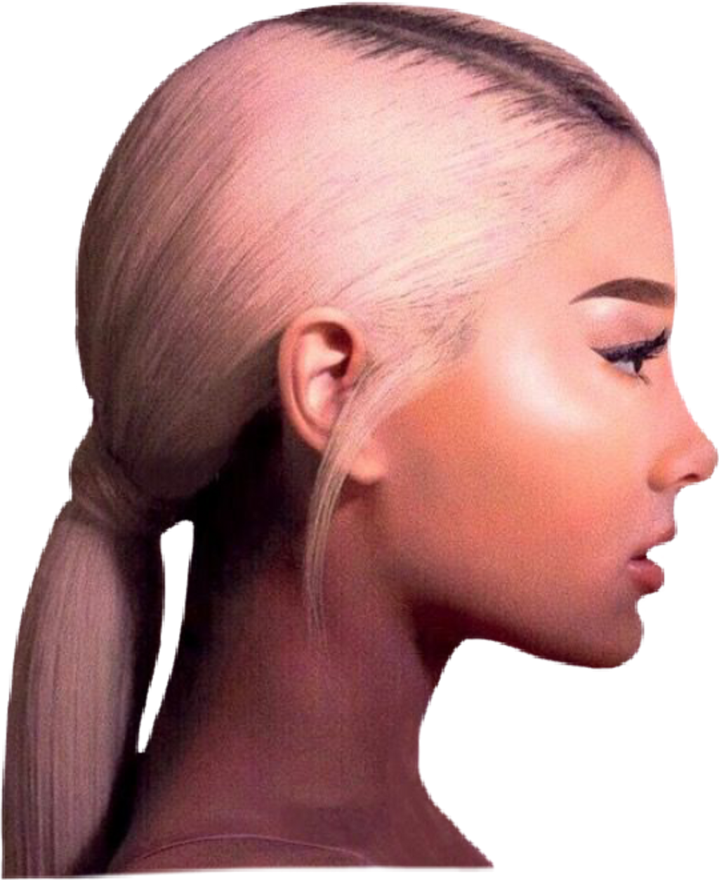 #arianagrande #ariana #grande #singer #actress #celebrity - Ariana Grande No Tears Left To Cry Png (1024x1252), Png Download