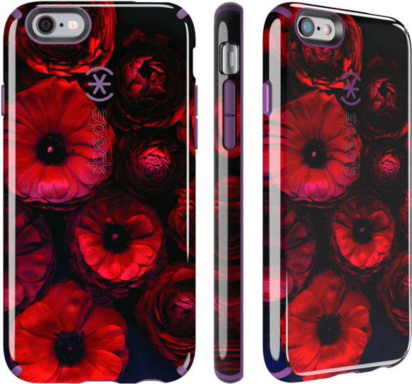 Speck Candyshell Inked Iphone 6 Plus/6s Plus Case Cover - Speck Floral Iphone 6s Case (600x600), Png Download
