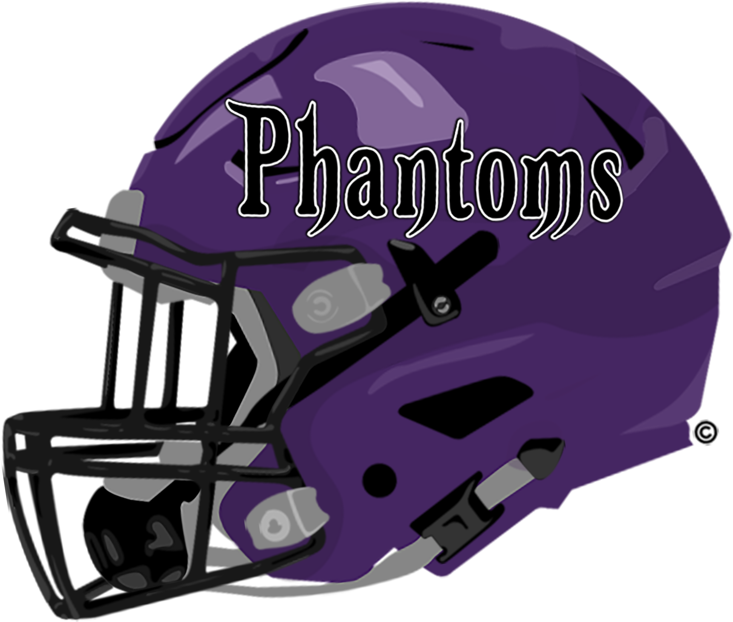- - - Logos - - - Phantom Football - Cathedral High School Football Logo (3000x2872), Png Download