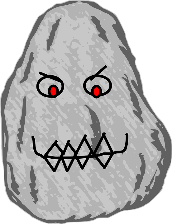 Rock Clip Art Png - Rock Clip Art Free (552x720), Png Download