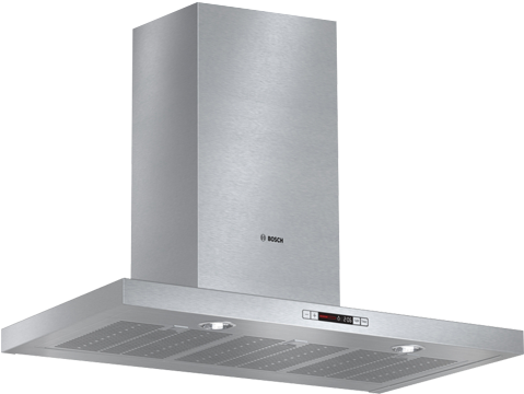 Image For Bosch Chimney Style Range Hood - Hotte Cheminée (519x804), Png Download