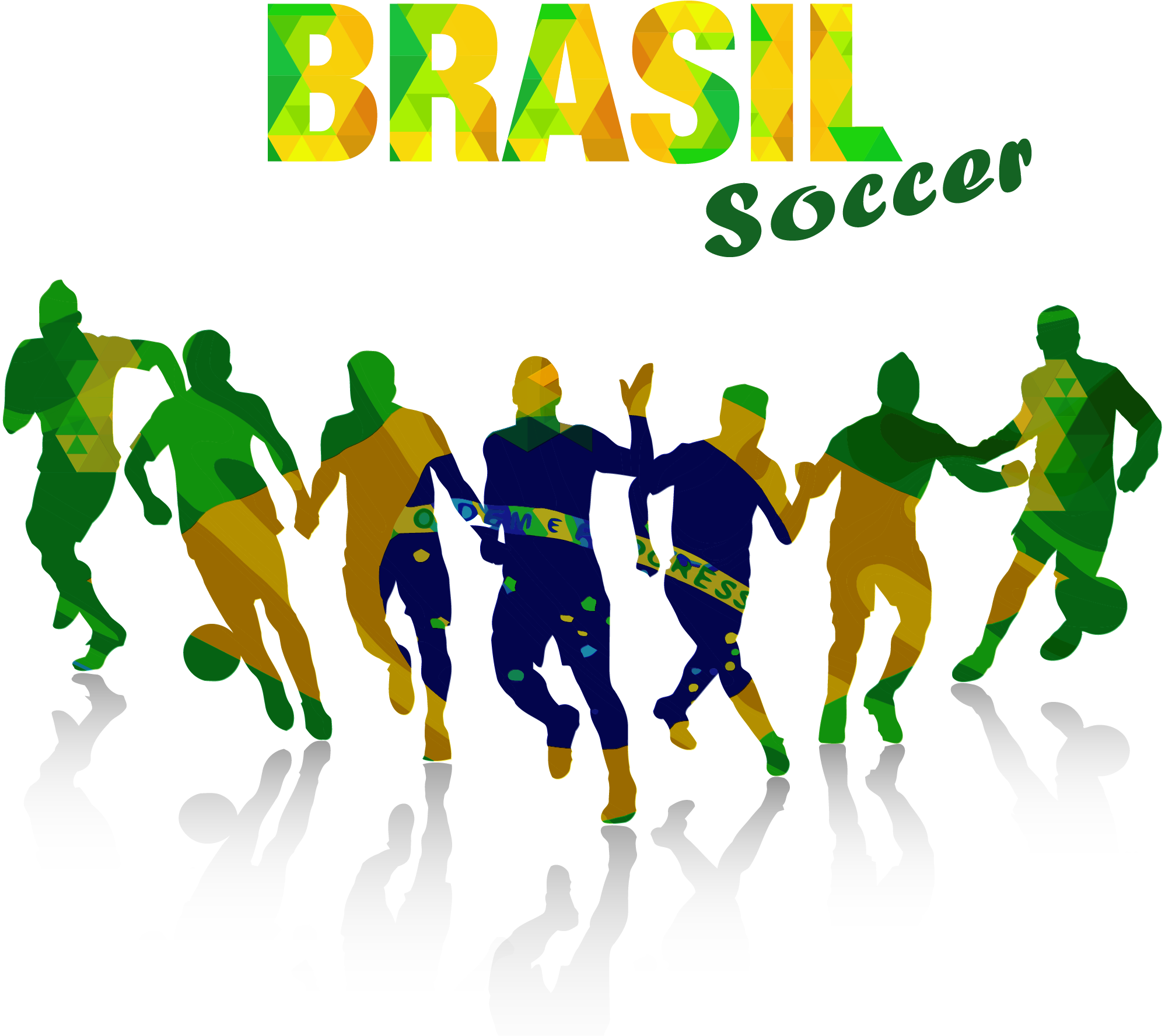 2003 X 1942 6 - Brazil Team 2018 Fifa World Cup (2003x1942), Png Download