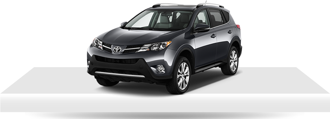 Free Carfax* Warranty & Financing* - Gray 2013 Toyota Rav4 (1136x396), Png Download