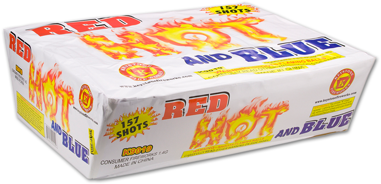 Red, Hot And Blue - Box (800x800), Png Download