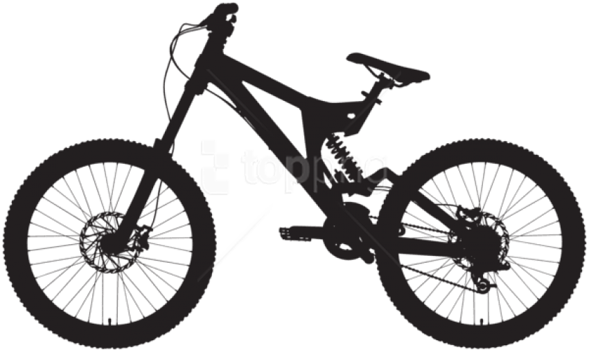 Free Png Bicycle Silhouette Png - Orbea Rallon X10 2017 (850x509), Png Download