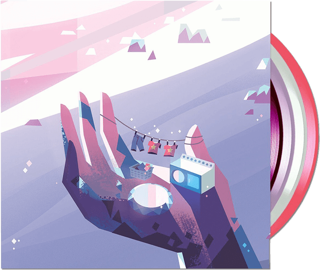 Steven Universe Soundtrack Vinyl (650x650), Png Download