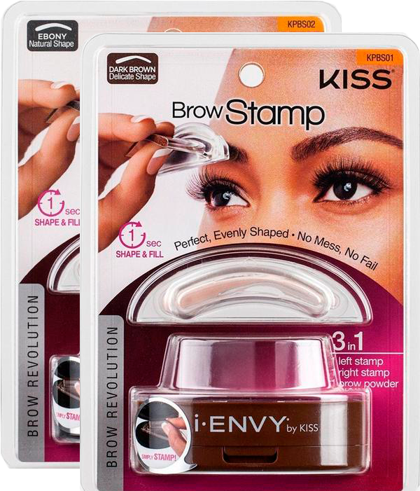Kiss® I-envy Brow Stamp - Ienvy Kiss Brow Stamp Colors (700x700), Png Download