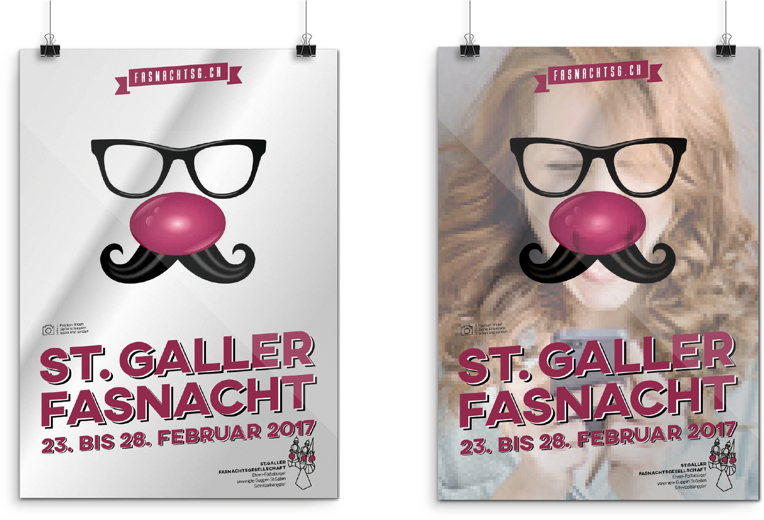 Galler Fasnacht Fasnachtsplakat - Flyer (1920x1080), Png Download
