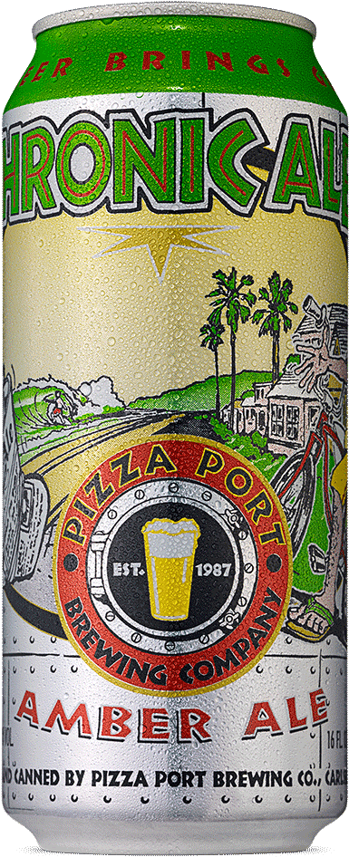 Pizza Port Brewery Co (500x1000), Png Download