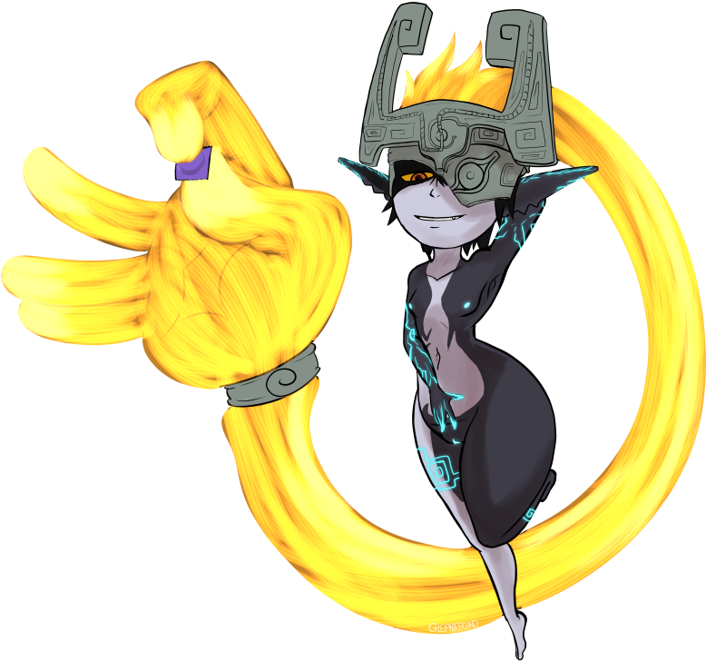 Midna- An Invitation - Cartoon (800x749), Png Download