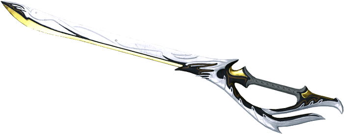 Weapon Katana Sabre Melee Transprent - Nikana Warframe (780x450), Png Download
