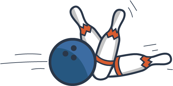 Spare A Night To Strike Against Child Abuse - Bowling (707x454), Png Download