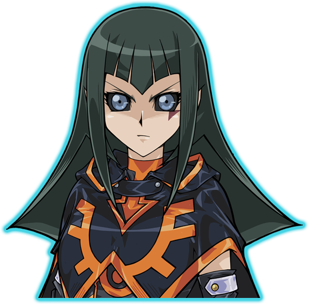 Carly Nagisa Dark Signer (612x602), Png Download